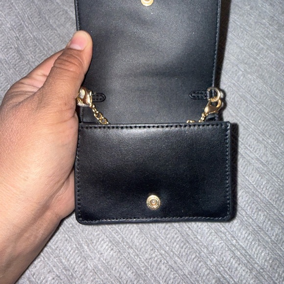 Coach Brown Wallet On Chain - LNWOT - Picture 5 of 7